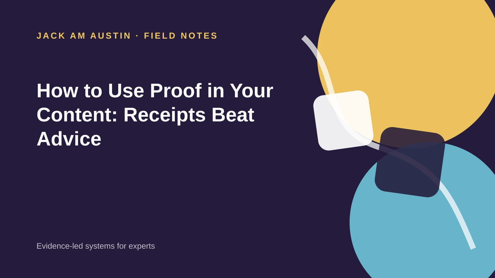 Editorial illustration of a claim supported by a visible receipt, tool and evidence trail